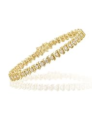 1.90 Cts Diamond Bracelet in 14K Yellow Gold