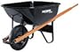 Ames True Temper C6 6-Cubic-Foot Steel Tray Contractor Wheelbarrow
