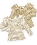 BCX Little Girl Lurex Top