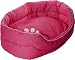Kakadu Pet Oasis Nesting Dog Bed, Medium, 31 1/2-Inch by 19 1/2-Inch by 9 1/2-Inch, Hot Pink