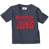 Navy Big Brothers Rock Kid's T-Shirt