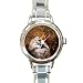 Limited Edition Violano Italian Charm Watch Autumn Wolf Wildlife