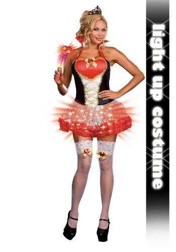 Queen of Heartbreakers (Light-Up) Plus Adult Costume
