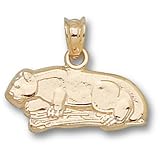 Penn State University Full Body Logo Pendant (Gold Plated)