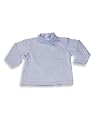 Mulberribush - Toddler Girls Long Sleeved Turtleneck, Indigo, White