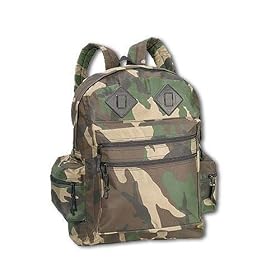 Deluxe Waterproof Nylon Day Pack - Available in Various Colors