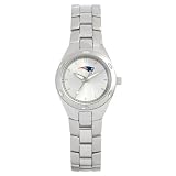 NFL Women's NFL New England Patriots Touchdown Stainless Steel Watch #PT0099