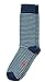 Dockers Men's 6 Pack Cushion Comfort Seasonal Slubs Striped Crew Socks, 10-13 Sock/6-12 Shoe