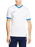 Nike Camiseta Manga Corta Striker IV (Blanco / Azul)