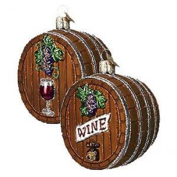 #!Cheap Wine Barrell Ornament