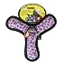 Pet Supplies : Tuffies Ultimate Bowmerang Purple Leopard Print Dog Toy For Medium to Large Dogs (Purple Leopard Print - 10 inches)
