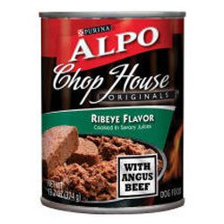 Alpo Chop House Originals Rib Eye Flavor Canned Dog Food