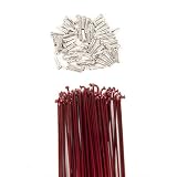 DK Double-Butted Spokes 188mm Red 50pcs.