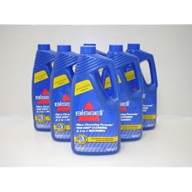 BISSELL Deep Cleaning Formula Carpet SHAMPOO 950 ml x 6 BOTTLES