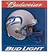 Seattle Seahawks Budweiser/Bud Light Sticker