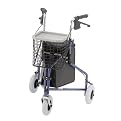 Nova Ortho-Med Traveler 4900 3-Wheel Walker - Blue