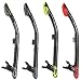 41wZ40lfyUL. SL75  U.S. Divers Island Dry Snorkel (Electric Blue)