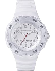 Timex Ironman Marathon White Dial White Resin Ladies Watch T5K750