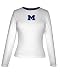 5th and Ocean University of Michigan Women s White Long Sleeve Thermal Tee