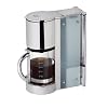 Kalorik CM-17442 Aqua Line 10-Cup Coffeemaker, Chrome/Glass