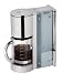Kalorik CM-17442 Aqua Line 12-Cup Coffeemaker, Chrome/Glass
