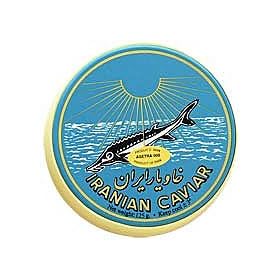 Asetra 000 Caviar 'Malossol' - Iranian Caviar - 4.4 oz/125 gr from the Caspian Sea..(FREE OVERNIGHT DELIVERY)
