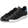 adidas Originals Men's Superstar 80 Originals Tech Sneaker,Black/Black/White,9 M