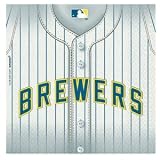 Milwaukee Brewers Baseball - Lunch Napkins (36) Party Supplies