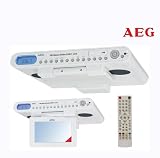 AEG KRC 4330 K�chenunterbauradio (17,5 cm (7 Zoll) LCD-Fernseher, DVB-T Receiver, USB 2.0) wei�
