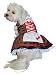 Anit Accessories Beer Girl Dog Costume, 12-Inch