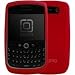 Incipio BlackBerry Curve 8900 dermaSHOT Silicone Case - 1 Pack - Carrying Case - Retail Packaging - Molina Red