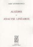 Alg�bre et analyse lin�aires