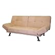 Convertible Sofa Bed - Microfiber Camel
