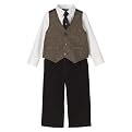 Infant Boys' Cherokee&reg; 4pc Herringbone Vest - Bark