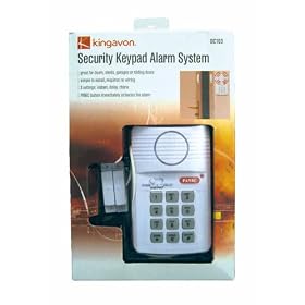 Security Keypad Alarm System, Ideal For Doors / Sheds / Garages / Sliding Doors