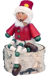 German Smoker - Santa Claus Sitting