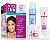 SurgiCare Soft Face Wax for Sensitive Skin, Hair Removal 1 Kit