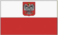 NEOPlex 3' x 5' International Flags of the World's Countries - Poland Eagle