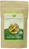 Just Pure Foods Organic Vegetables and Seasoning, Seasoned Zucchini Strips, 1.5 Ounce