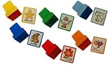 LEHRERSTEMPEL STEMPEL SET 6 verschiedene Motive und Farben,selbstf�rbend