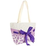 dkny leather tote Magid Straw Animal Print Beach Bo