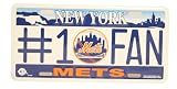 MLB New York Mets #1 Fan Plate