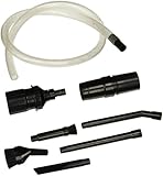 Mini Micro Tool Attachment Set Fits ALL Vacuum Cleaners; Perfect for Hard-To-Reach Areas - Office Equipment, Computers, Car Detailing, Stereo Equipment, Video Equipment, Typewriters, Auto Interiors, Sewing Machines and more; Designed & Engineered By Crucial Vacuum