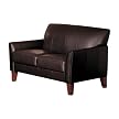 Metropolitan Loveseat - Dark Brown