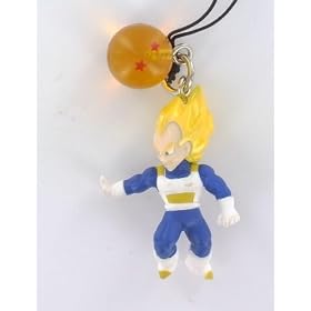 Figure Strap Dragon Ball Z Crystal Swing Vegeta Super Saiyen