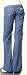 Frankie B Windsurf Cargo Wide Leg Jean in Hiatus