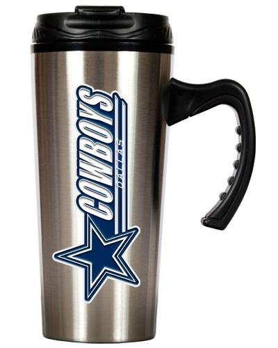 NFL Dallas Cowboys 16-Ounce Stainless Steel Travel Mug