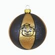 California Bears 3.5" Glass Basketball Ornament