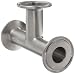 Parker Sanitary Tube Fitting, Stainless Steel 304, Tee, 1" Tube OD