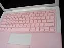 Pink Macbook 13" Silicone Keyboard Cover (1st Generation Macbook)